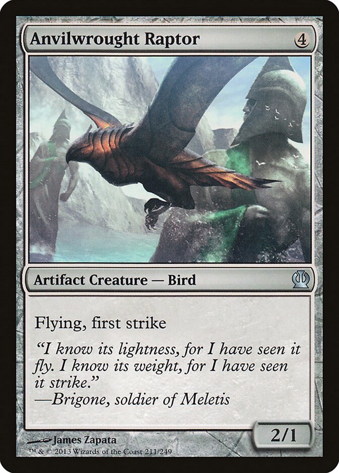 Raptor Forjado na Bigorna / Anvilwrought Raptor - Magic: The Gathering - MoxLand