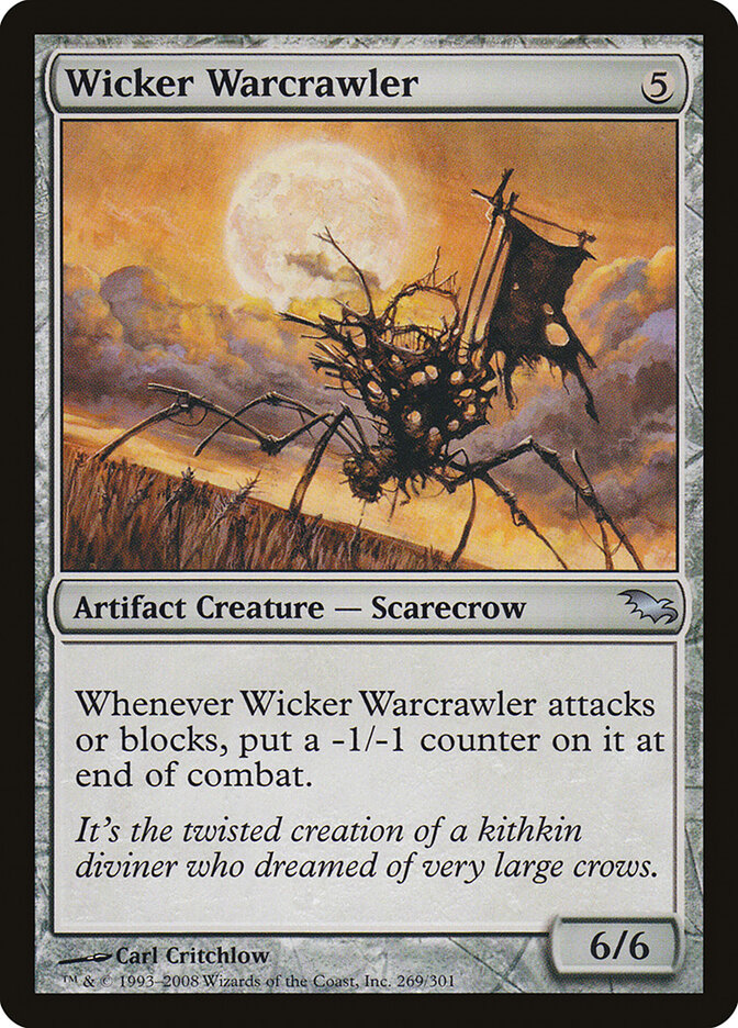 Rastejador Vimíneo / Wicker Warcrawler - Magic: The Gathering - MoxLand