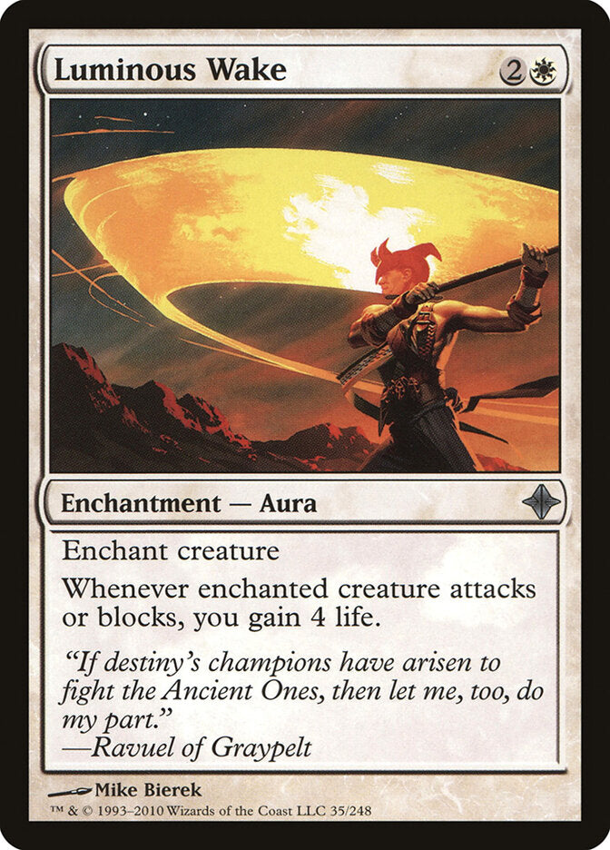 Rastro Luminoso / Luminous Wake - Magic: The Gathering - MoxLand