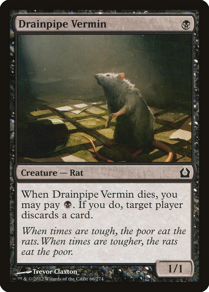 Ratazana de Esgoto / Drainpipe Ver