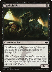 Ratos Tifoides / Typhoid Rats - Magic: The Gathering - MoxLand
