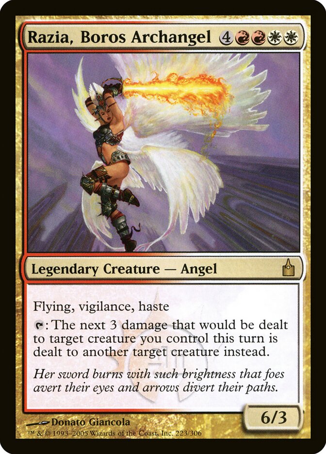 Razia, arcanjo dos Boros / Razia, Boros Archangel - Magic: The Gathering - MoxLand