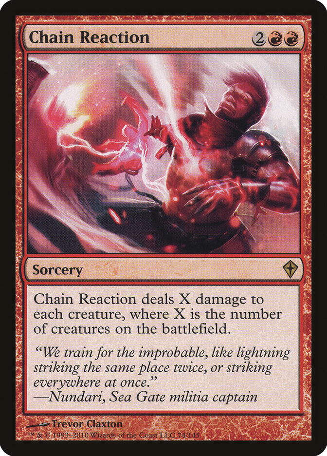 Reação em Cadeia / Chain Reaction - Magic: The Gathering - MoxLand