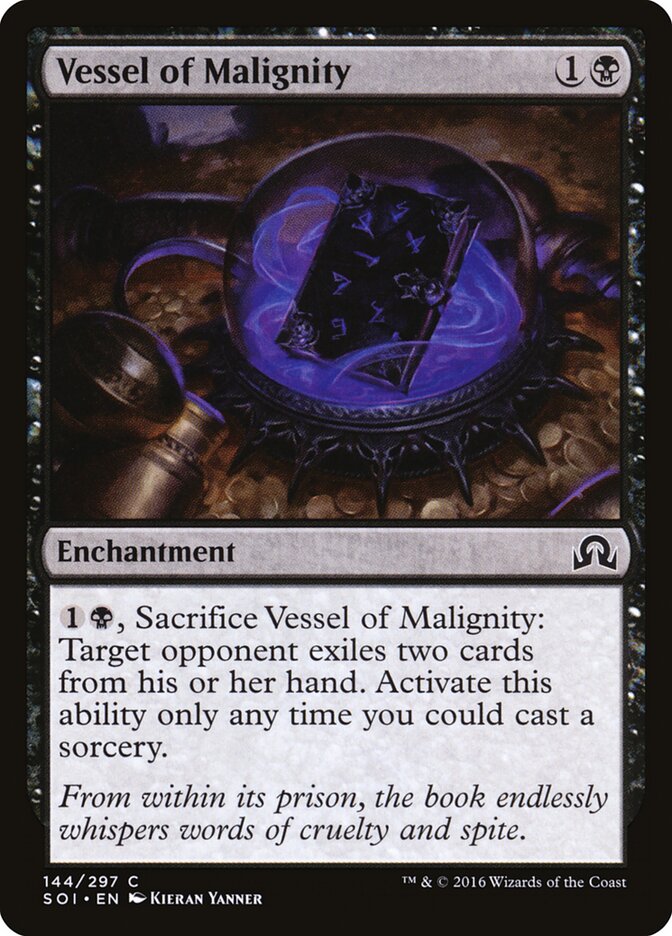Receptáculo da Malignidade / Vessel of Malignity - Magic: The Gathering - MoxLand