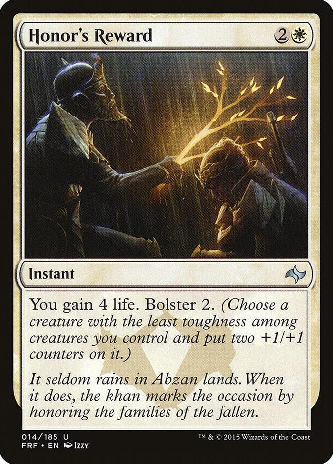 Recompensa da Honra / Honor's Reward - Magic: The Gathering - MoxLand