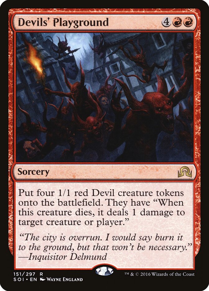 Recreio dos Diabos / Devils' Playground - Magic: The Gathering - MoxLand