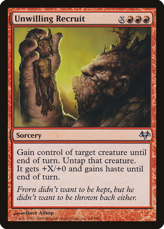 Recruta Relutante / Unwilling Recruit - Magic: The Gathering - MoxLand