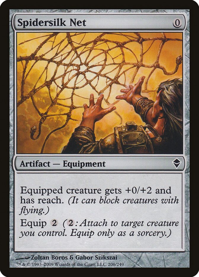 Rede Aranhosa / Spidersilk Net - Magic: The Gathering - MoxLand
