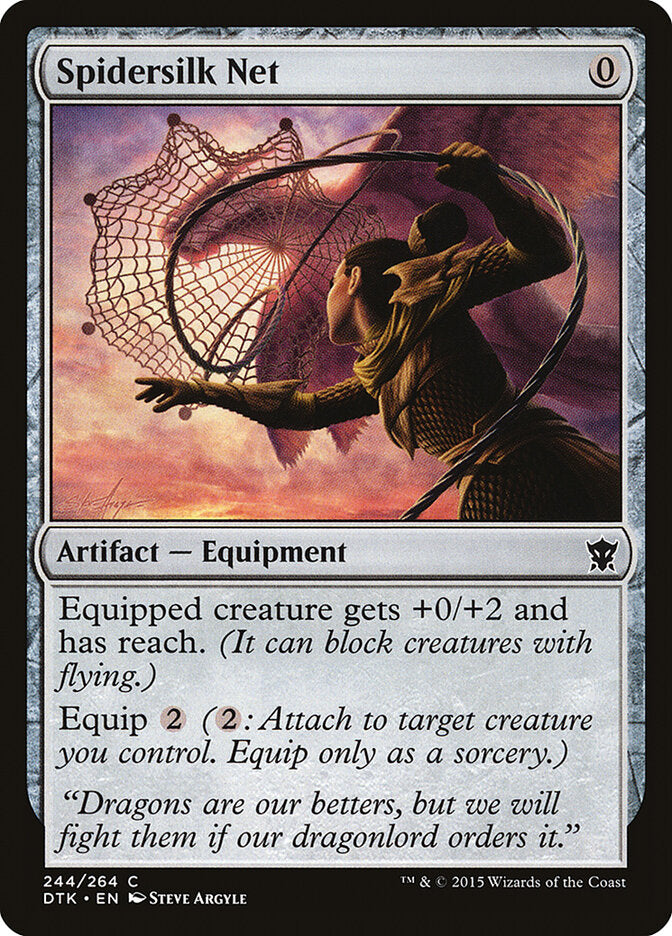 Rede Aranhosa / Spidersilk Net - Magic: The Gathering - MoxLand