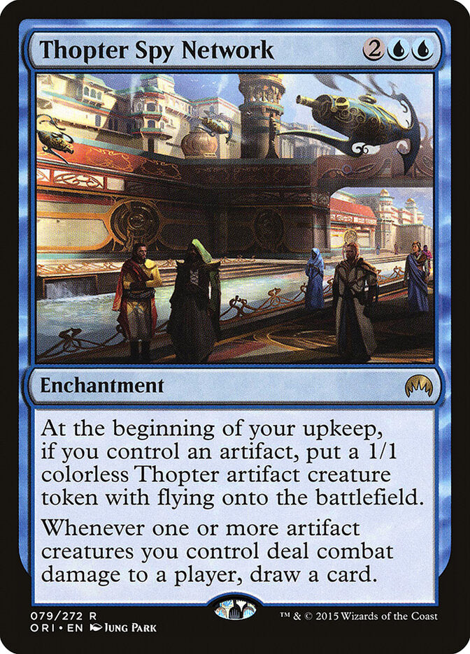 Rede de Espionagem de Tópteros / Thopter Spy Network - Magic: The Gathering - MoxLand