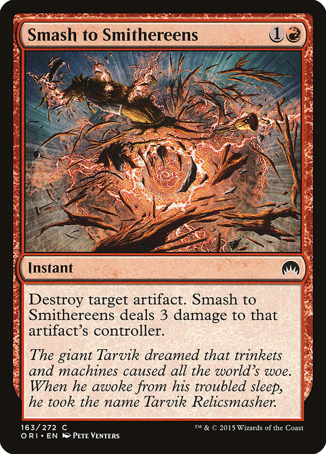 Reduzir a Cacos / Smash to Smithereens - Magic: The Gathering - MoxLand