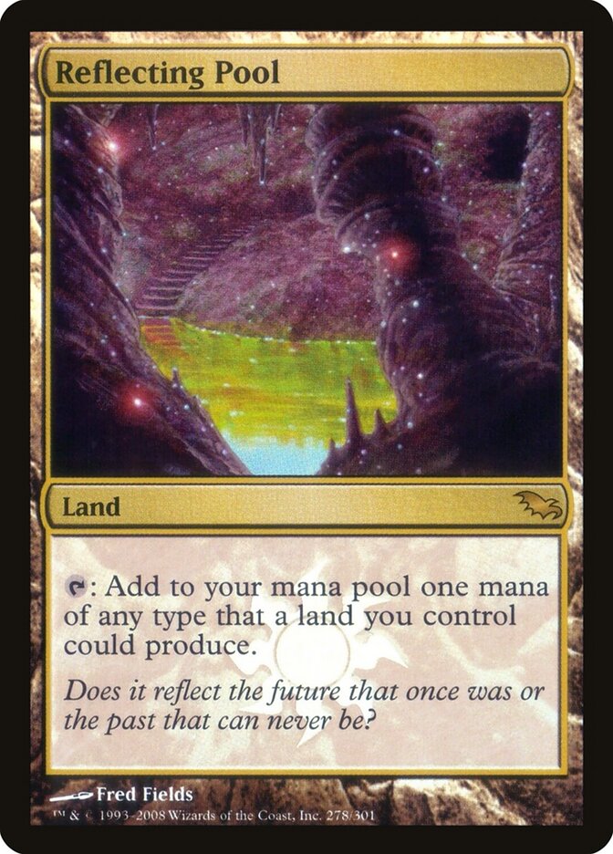 Lagoa Espelhada / Reflecting Pool - Magic: The Gathering - MoxLand