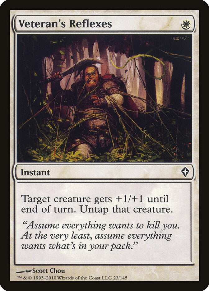 Reflexos do Veterano / Veteran's Reflexes - Magic: The Gathering - MoxLand
