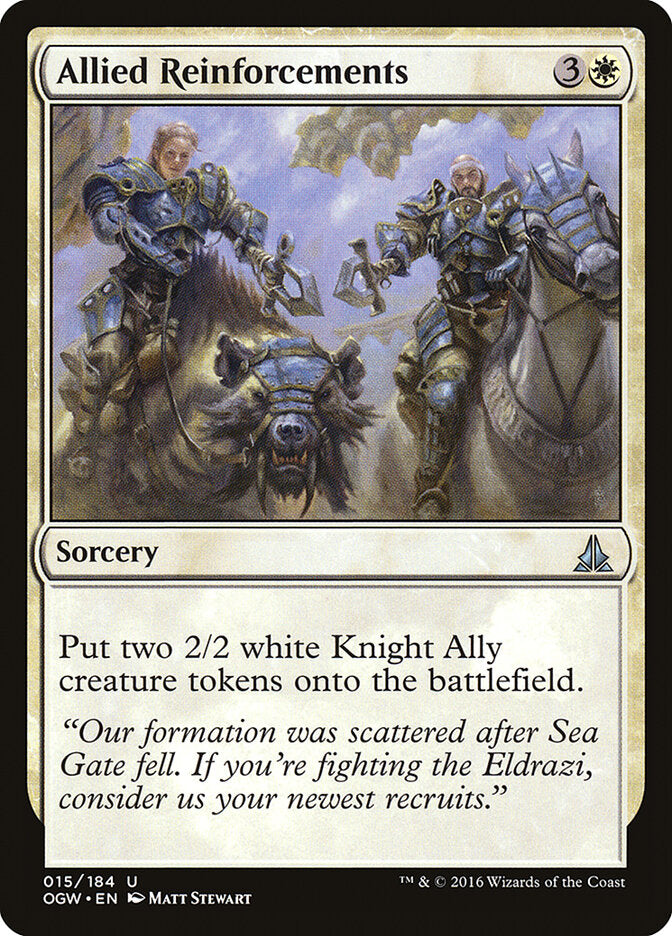 Reforços Aliados / Allied Reinforcements - Magic: The Gathering - MoxLand