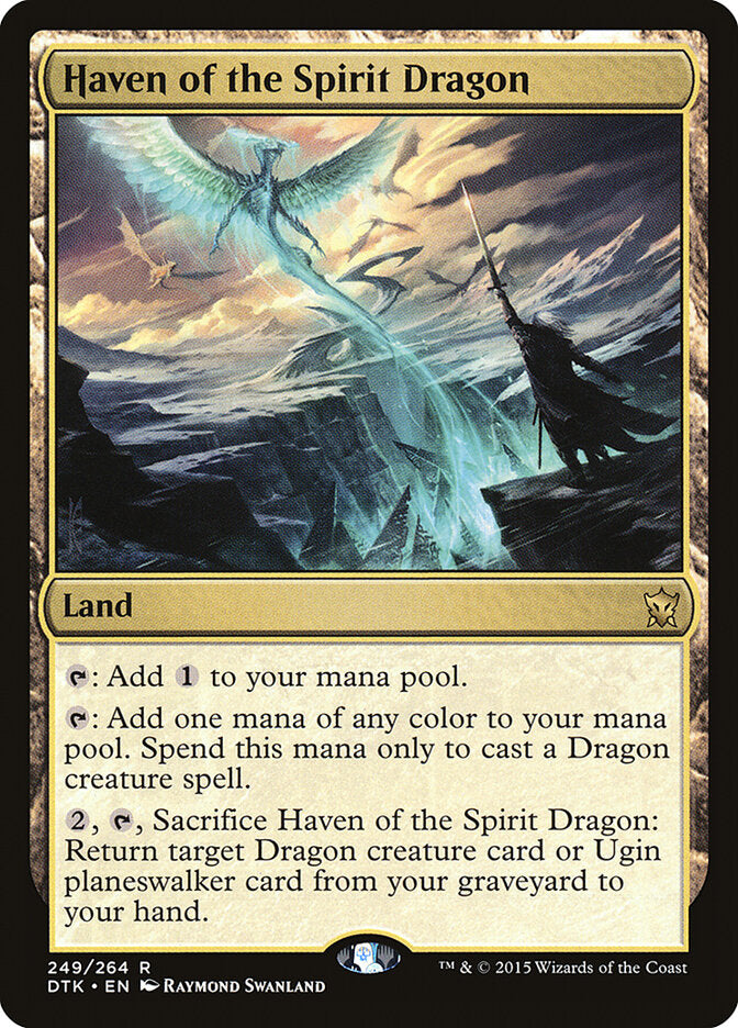 Refúgio do Dragão Espírito / Haven of the Spirit Dragon - Magic: The Gathering - MoxLand