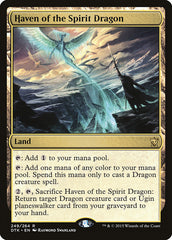 Refúgio do Dragão Espírito / Haven of the Spirit Dragon - Magic: The Gathering - MoxLand
