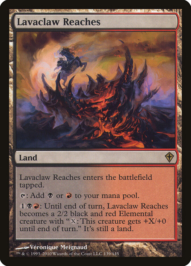 Regiões de Garras-de-Lava / Lavaclaw Reaches - Magic: The Gathering - MoxLand