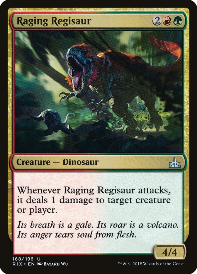 Regissauro Enfurecido / Raging Regisaur - Magic: The Gathering - MoxLand