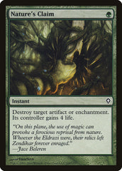 Reivindicação da Natureza / Nature's Claim - Magic: The Gathering - MoxLand