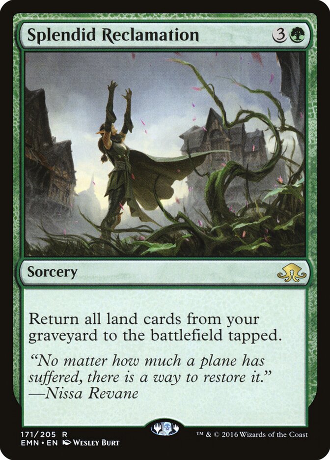 Reivindicação Esplêndida / Splendid Reclamation - Magic: The Gathering - MoxLand