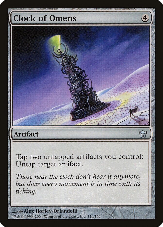Relógio de Agouros / Clock of Omens - Magic: The Gathering - MoxLand