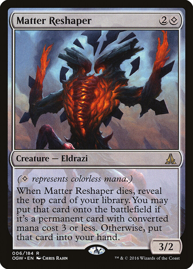 Remoldador da Matéria / Matter Reshaper - Magic: The Gathering - MoxLand