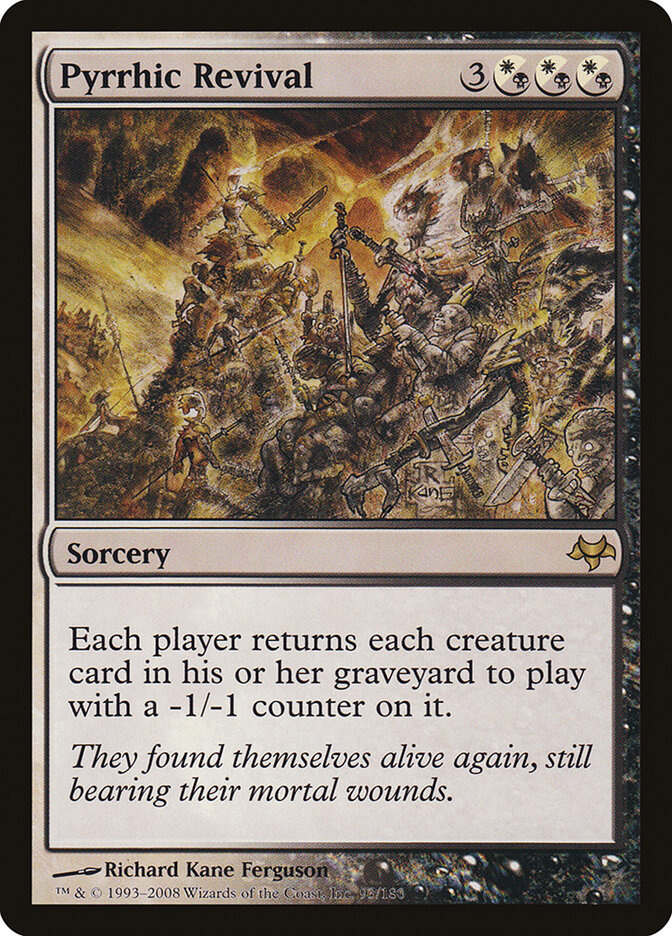 Renascimento Pírrico / Pyrrhic Revival - Magic: The Gathering - MoxLand