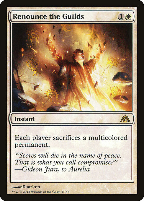 Renunciar às Guildas / Renounce the Guilds - Magic: The Gathering - MoxLand