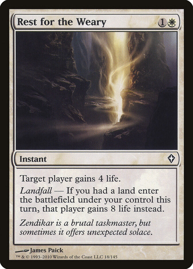 Repouso dos Cansados / Rest for the Weary - Magic: The Gathering - MoxLand