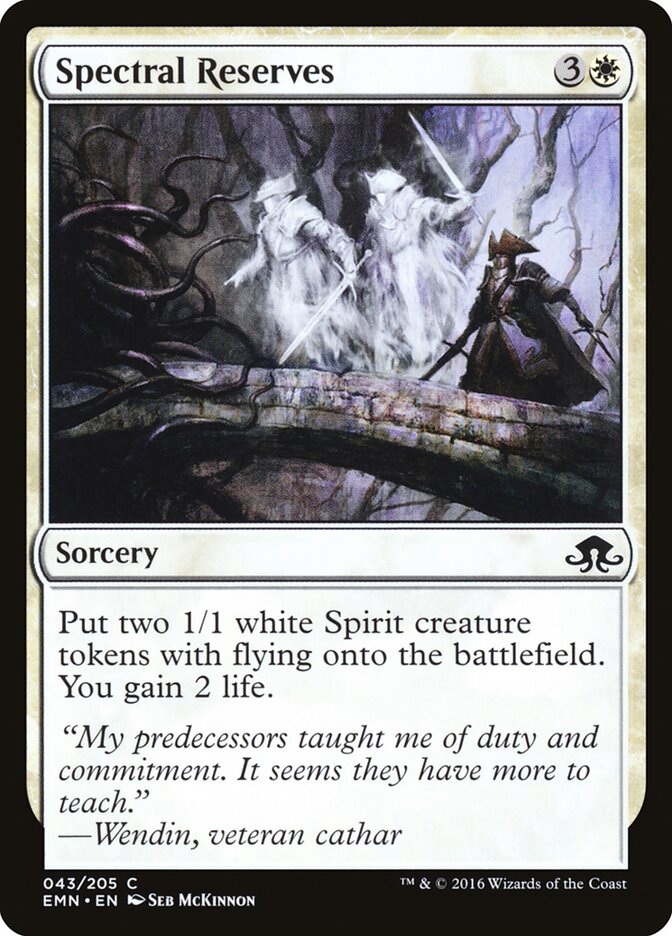 Reservas Espectrais / Spectral Reserves - Magic: The Gathering - MoxLand