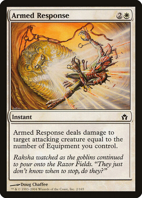 Resposta Armada / Armed Response - Magic: The Gathering - MoxLand