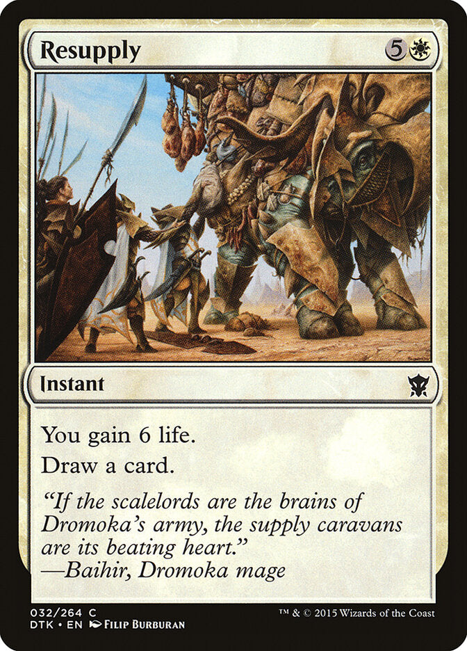 Ressuprir / Resupply - Magic: The Gathering - MoxLand