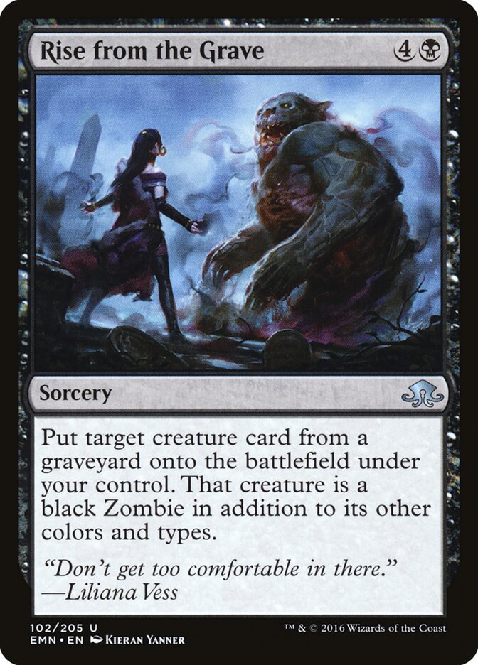 Ressurgir da Cova / Rise from the Grave - Magic: The Gathering - MoxLand