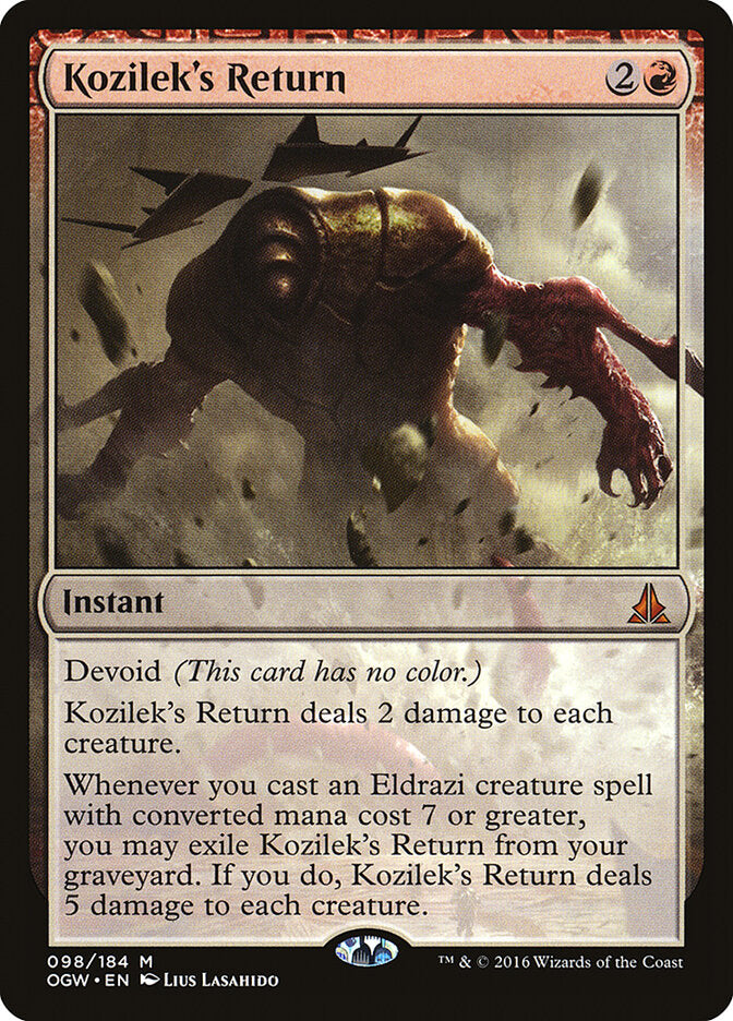 Retorno de Kozilek / Kozilek's Return - Magic: The Gathering - MoxLand