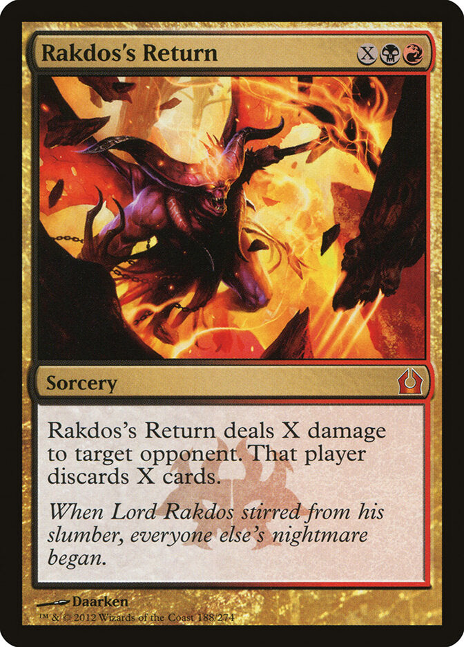 Retorno de Rakdos / Rakdos's Return - Magic: The Gathering - MoxLand