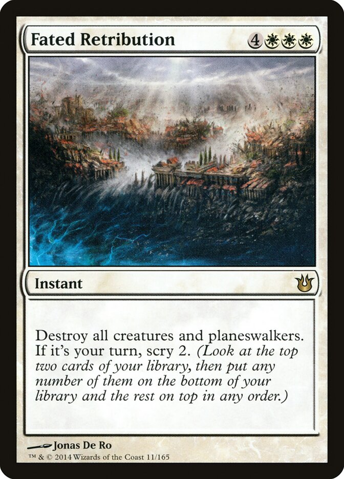 Retribuição Predestinada / Fated Retribution - Magic: The Gathering - MoxLand