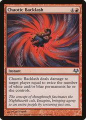 Retrocesso Caótico / Chaotic Backlash - Magic: The Gathering - MoxLand