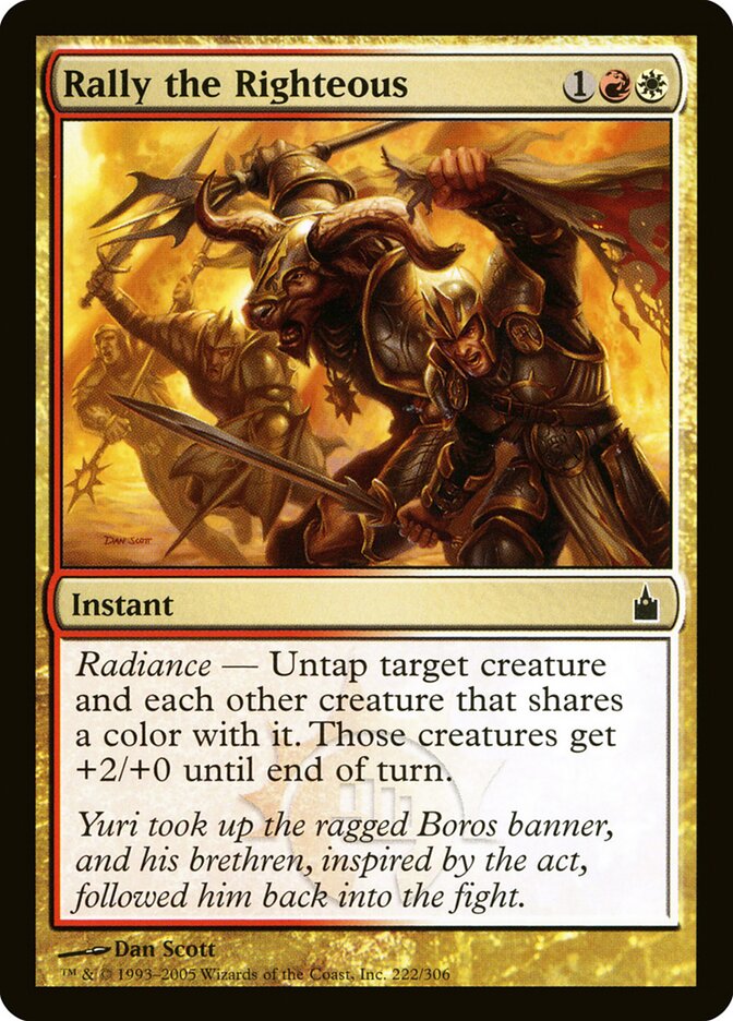 Reúna os Justos / Rally the Righteous - Magic: The Gathering - MoxLand