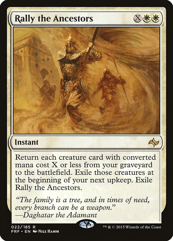 Reunir os Ancestrais / Rally the Ancestors - Magic: The Gathering - MoxLand