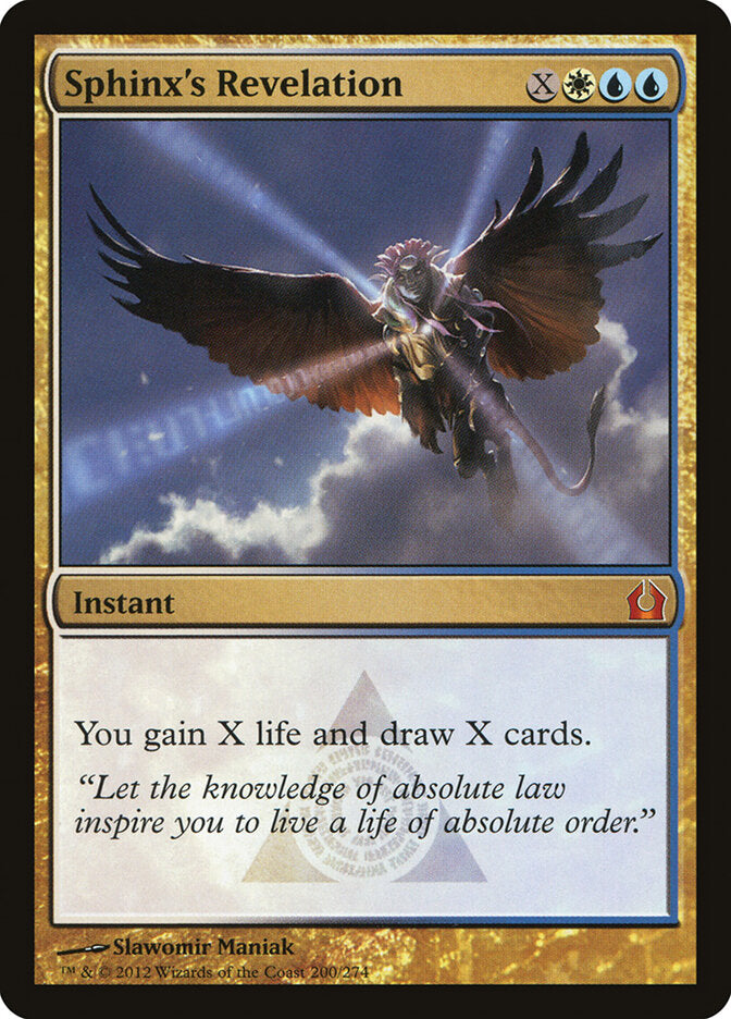 Revelação da Esfinge / Sphinx's Revelation - Magic: The Gathering - MoxLand