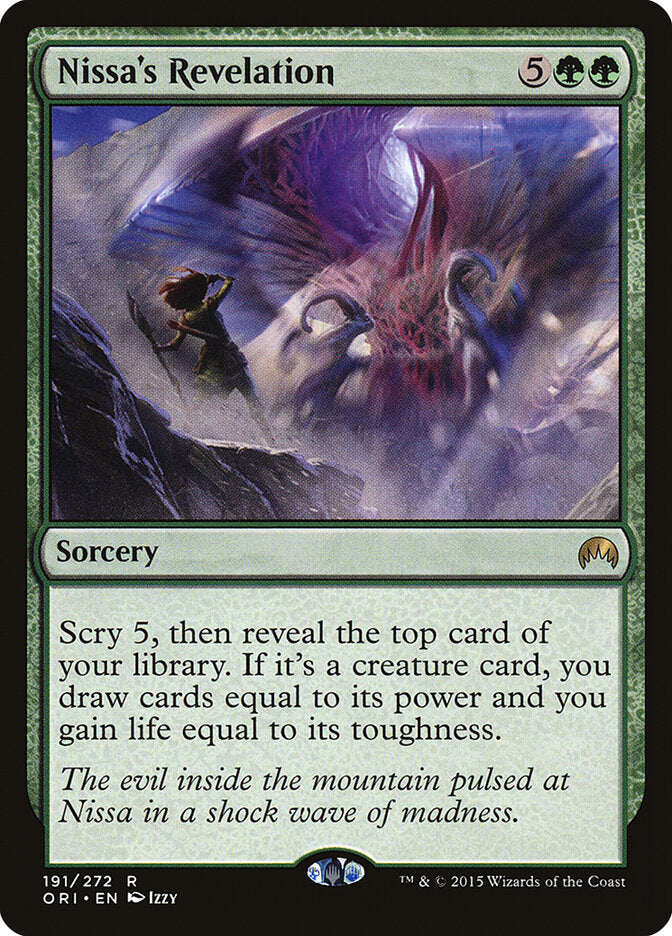 Revelação de Nissa / Nissa's Revelation - Magic: The Gathering - MoxLand