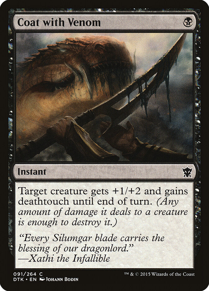 Revestir de Veneno / Coat with Venom - Magic: The Gathering - MoxLand