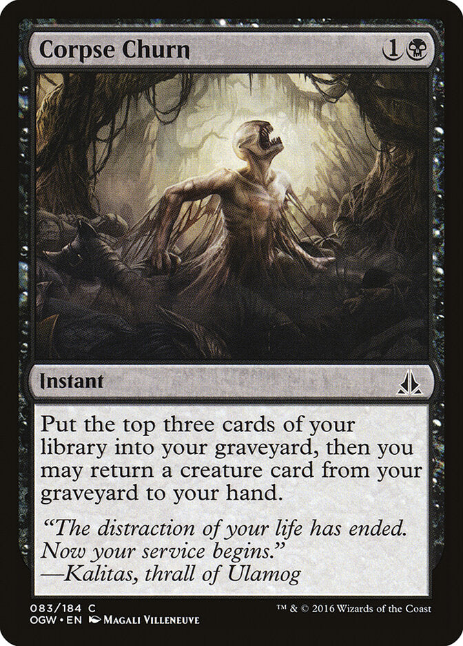 Reviravolta de Cadáveres / Corpse Churn - Magic: The Gathering - MoxLand