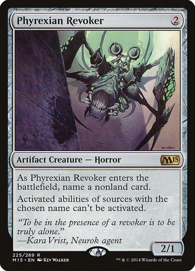Revogador Phyrexiano / Phyrexian Revoker - Magic: The Gathering - MoxLand
