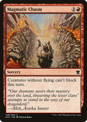 Rifte Magmático / Magmatic Chasm - Magic: The Gathering - MoxLand