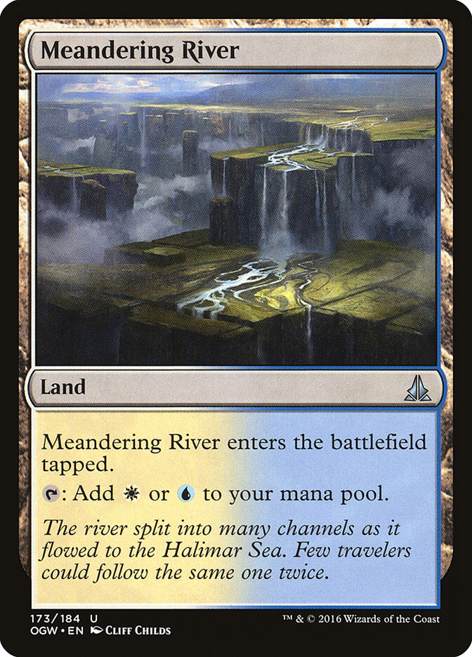 Rio Sinuoso / Meandering River - Magic: The Gathering - MoxLand