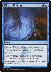 Rito de Anulação / Rite of Undoing - Magic: The Gathering - MoxLand