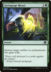 Ritual do Sacerdote Boscarejo / Springsage Ritual - Magic: The Gathering - MoxLand
