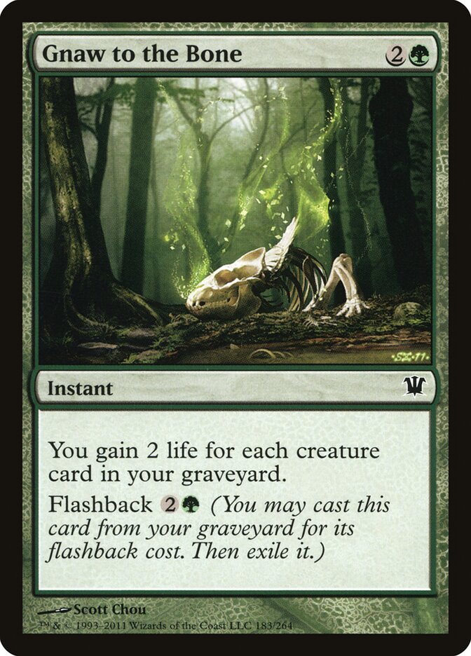 Roer até os Ossos / Gnaw to the Bone - Magic: The Gathering - MoxLand