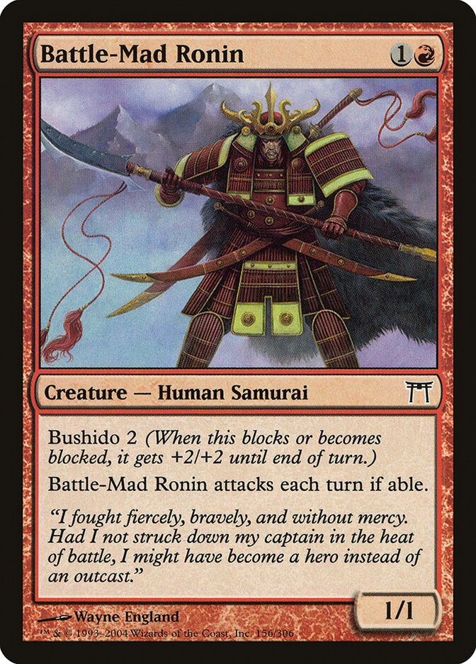 Ronin Louco por Batalha / Battle-M